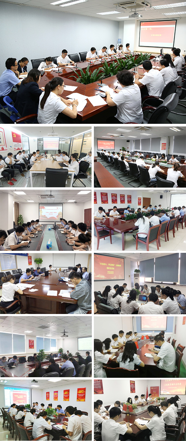 廣電計量黨委及全國24個支部召開“不忘初心 牢記使命”專題民主生活會和組織生活會