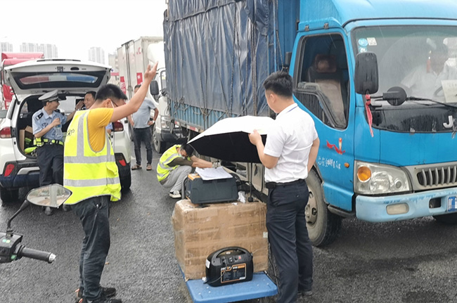 打響第一槍！江西廣電計量協同開展南昌市機動車尾氣路檢路查聯合執法行動